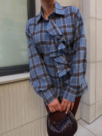 Рубашка Jadone Fashion модель Sorochka_Siut_synii Фото