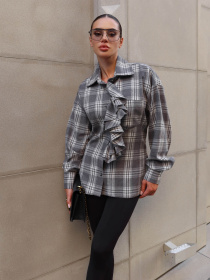 Рубашка Jadone Fashion модель Sorochka_Siut_siryi Фото