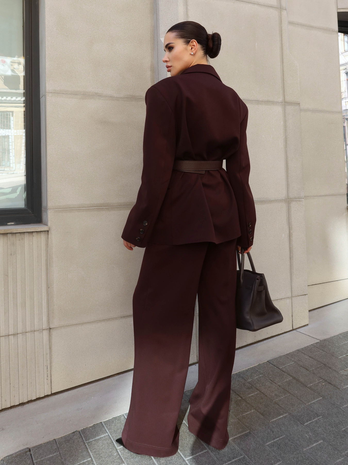 Блейзер Jadone Fashion модель Pidzhak_Kiot_shokolad Фото