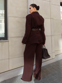 Блейзер Jadone Fashion модель Pidzhak_Kiot_shokolad Фото