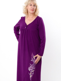 Ночная рубашка Носи своє модель 8248-001-33-baklazhan Ночная рубашка Носи своє модель 8248-001-33-baklazhan Фото