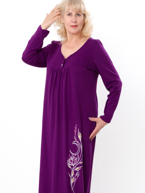 Ночная рубашка Носи своє модель 8248-001-33-baklazhan Фото