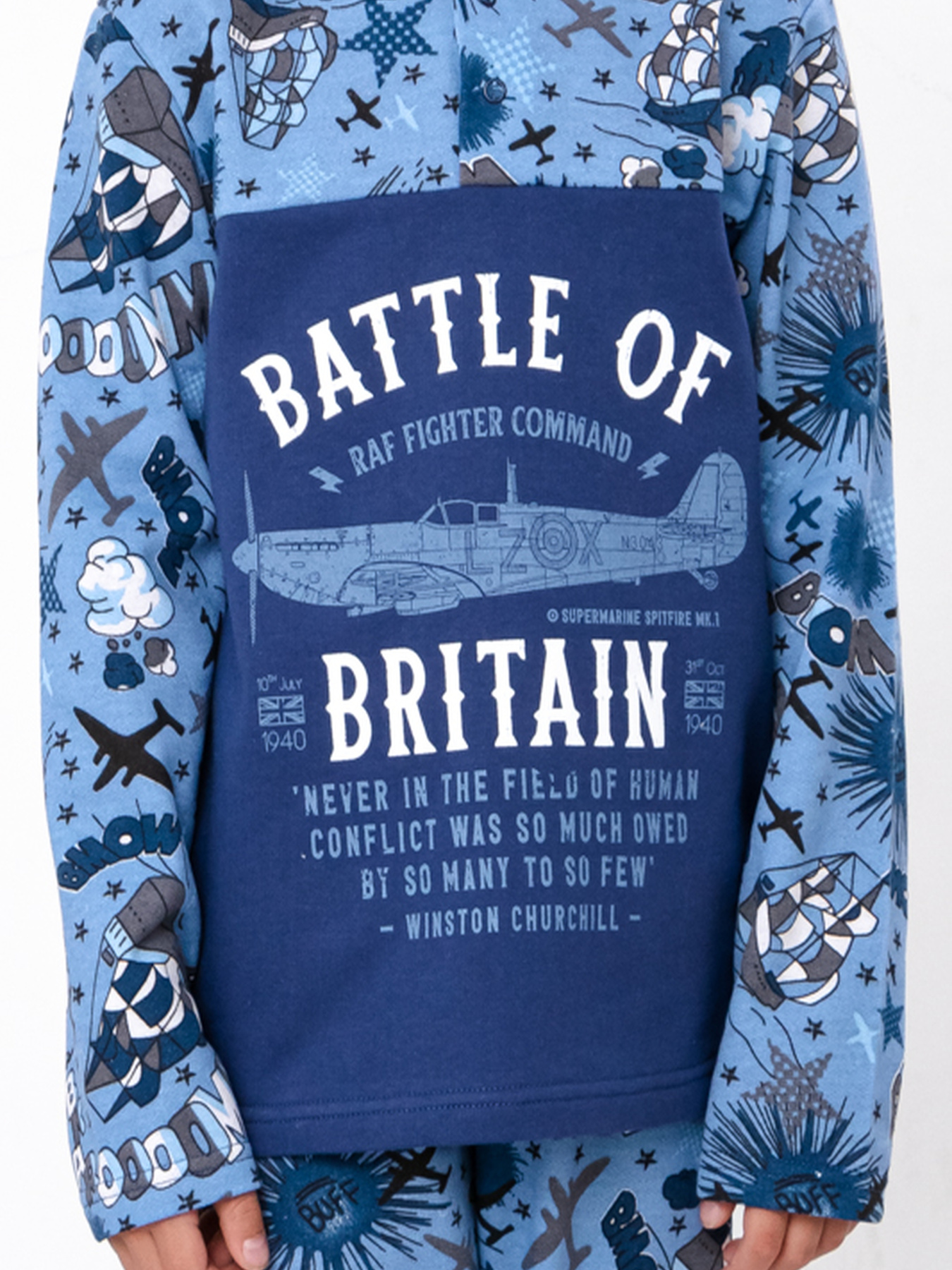 Пижама Носи своє модель 6077-024-33-4-ltaki-korabl-temno-blakitnij Фото