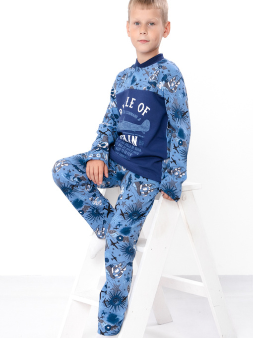 Пижама Носи своє модель 6077-024-33-4-ltaki-korabl-temno-blakitnij Фото