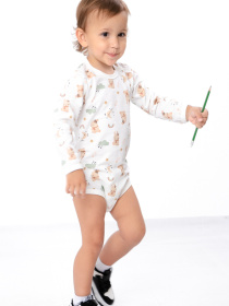 Боди для младенцев Носи своє модель 5010-024-5-zajka-molochnij Фото