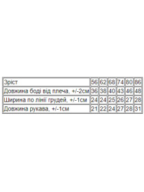 Боди для младенцев Носи своє модель 5010-024-5-zajka-molochnij Фото