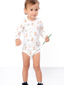 Боди для младенцев Носи своє модель 5010-024-5-zajka-molochnij Фото