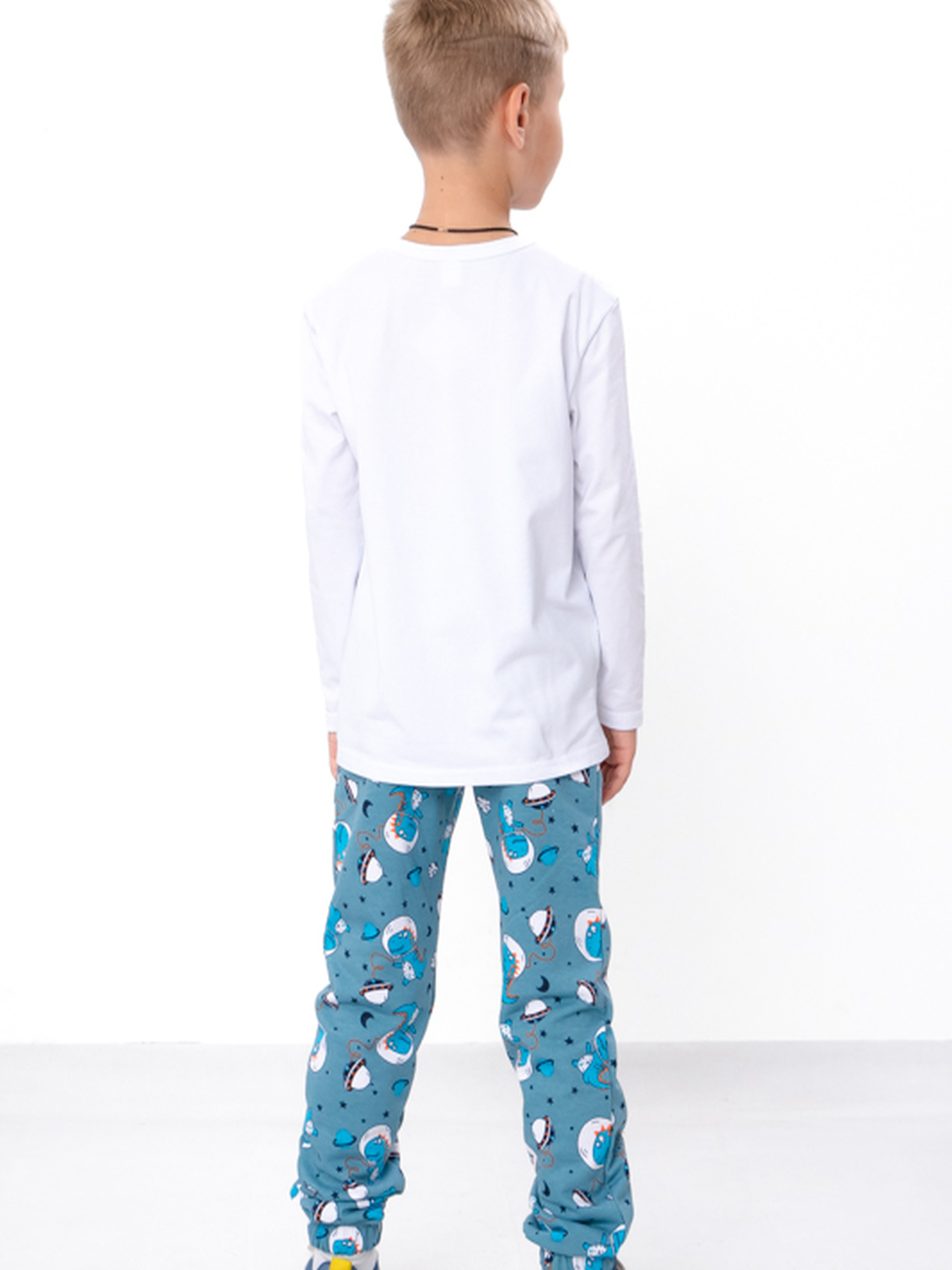 Джоггеры Носи своє модель 6155-024-4-dno-lazurno-srij Фото