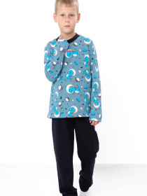 Піжама Носи своє модель 6076-024-4-1-dno-lazurno-srij Фото