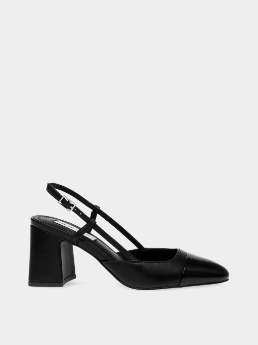 Туфли мен лоферлер Steve Madden үлгі SM11003126 BLACK LEATHER Фото
