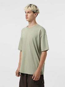 Набір футболок Ейсік Оверсайз модель NabirTemnoBezhevyi3Sht Фото