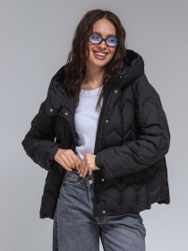 Демисезонная куртка VIVA WEAR модель 6538-blackK Фото