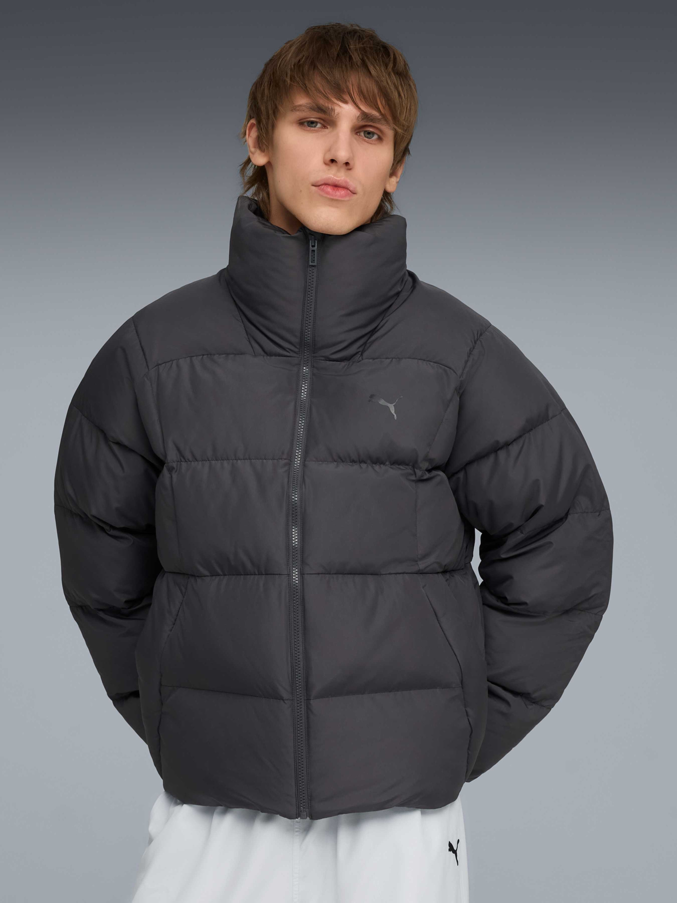 Демисезонная куртка PUMA Synthetic Puffer Jacket модель 688409 Фото