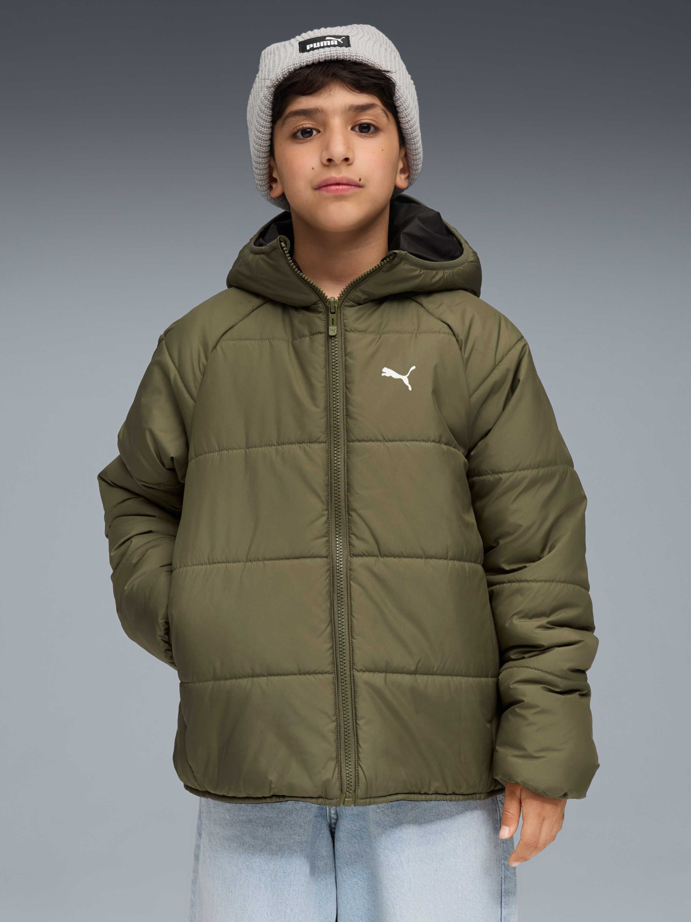 Демисезонная куртка PUMA Reversible Puffer Jacket модель 688407 Фото