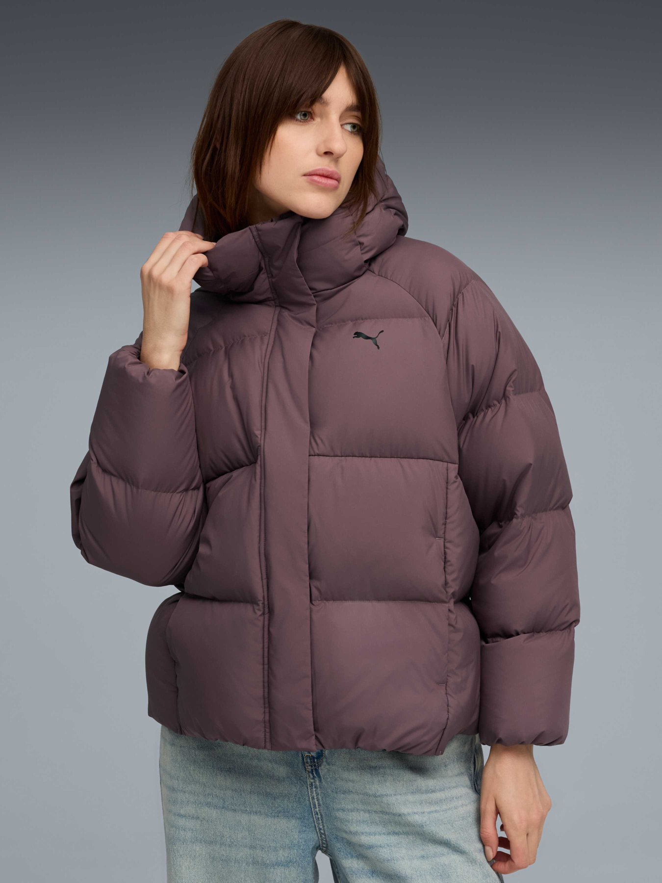 Пуховик PUMA Hooded Down Puffer Jacket модель 688392 Фото