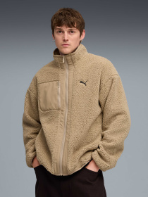 Демисезонная куртка PUMA Reversible Sherpa Jacket модель 688371 Фото