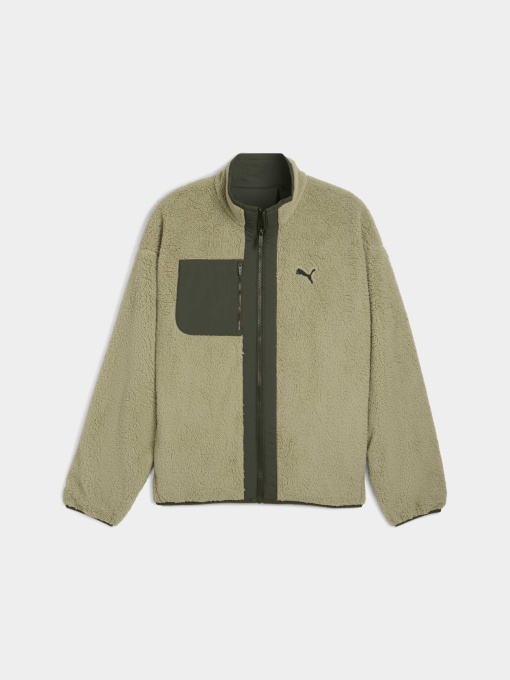 Демисезонная куртка PUMA Reversible Sherpa Jacket модель 688371 Фото