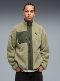 Демисезонная куртка PUMA Reversible Sherpa Jacket модель 688371 Фото