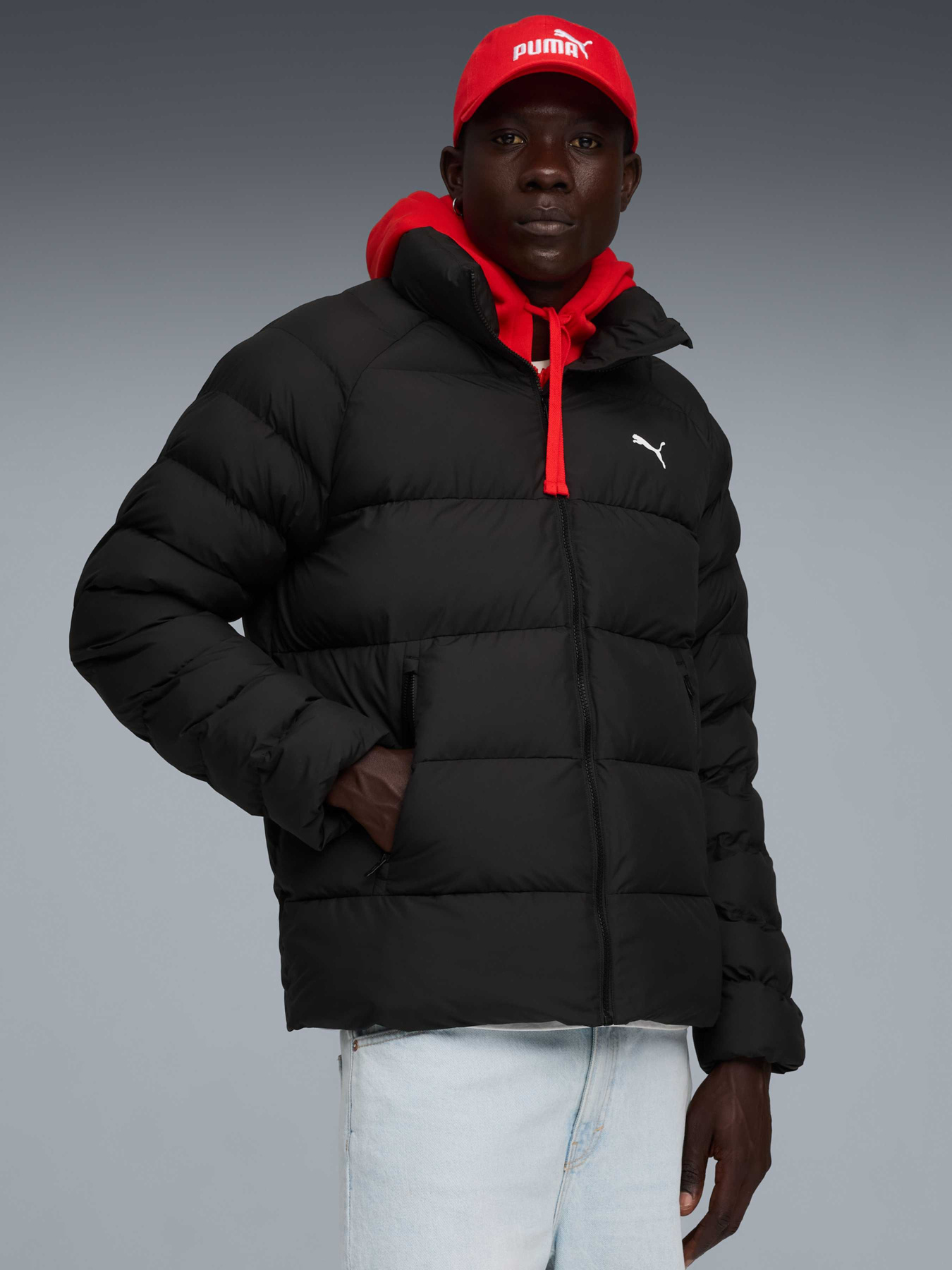 Демисезонная куртка PUMA Mono Jacket модель 688370 Фото