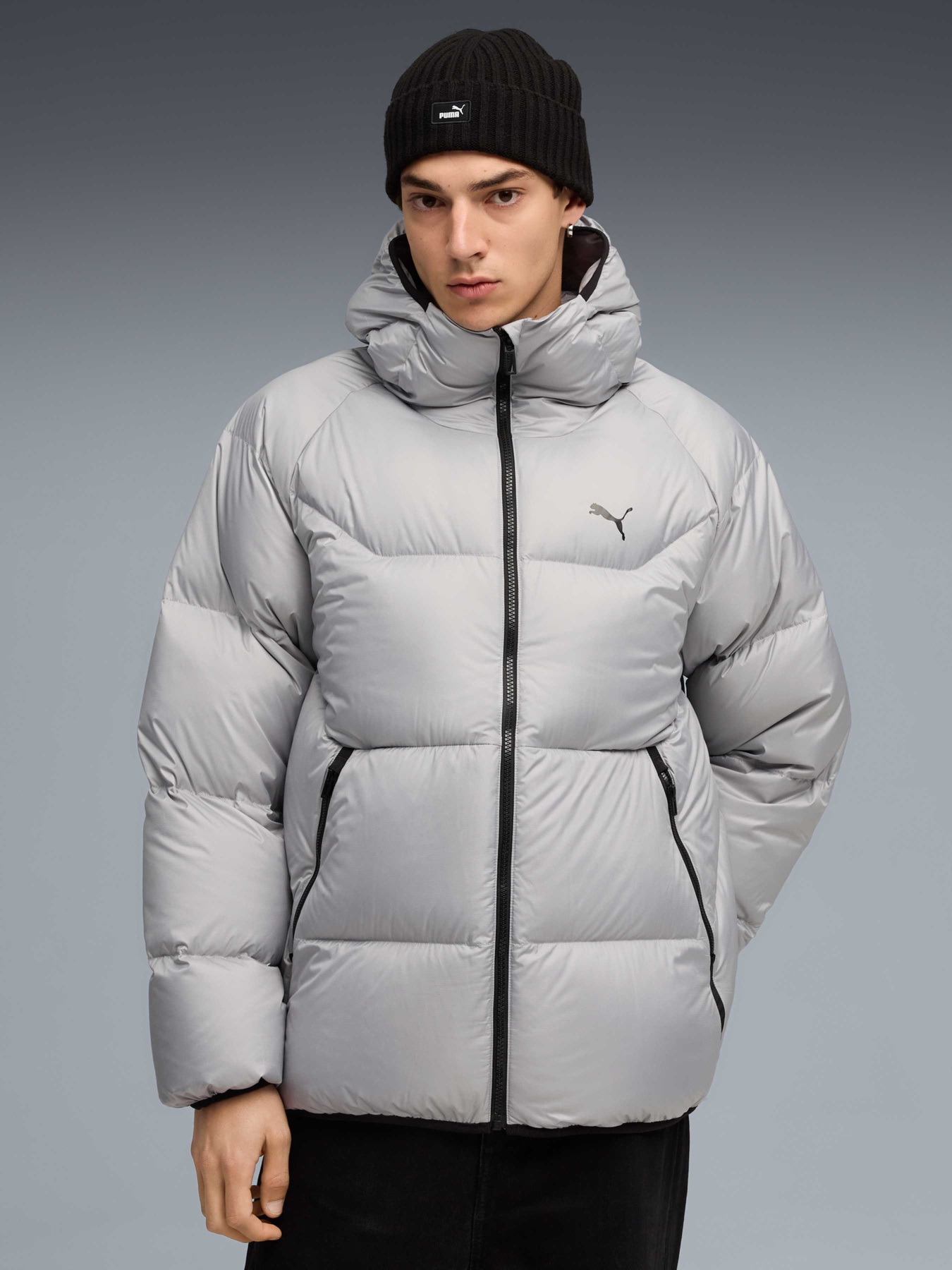 Пуховик PUMA Hooded Down Puffer Jacket модель 688382 Фото