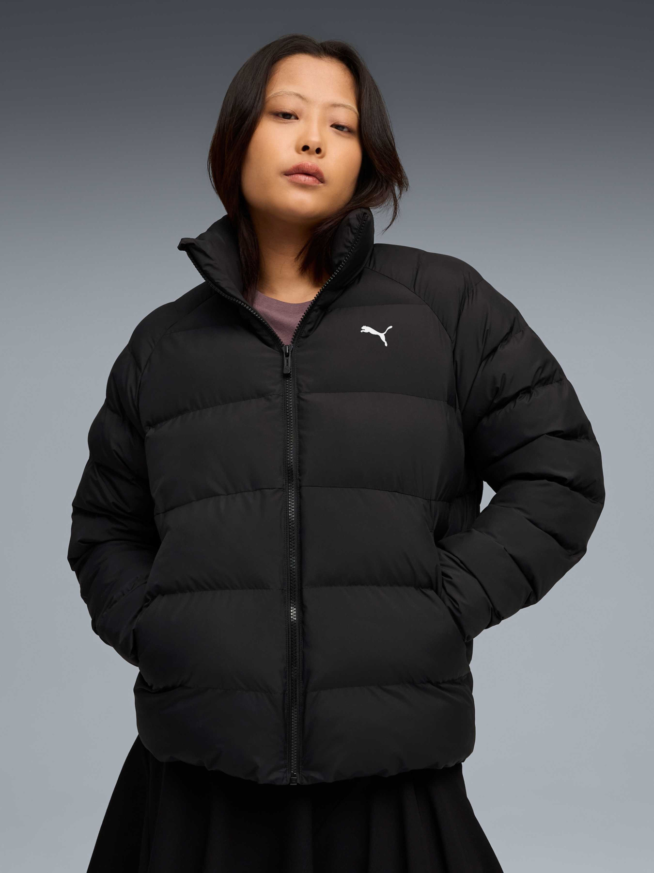 Демисезонная куртка PUMA Mono Jacket модель 688387 Фото