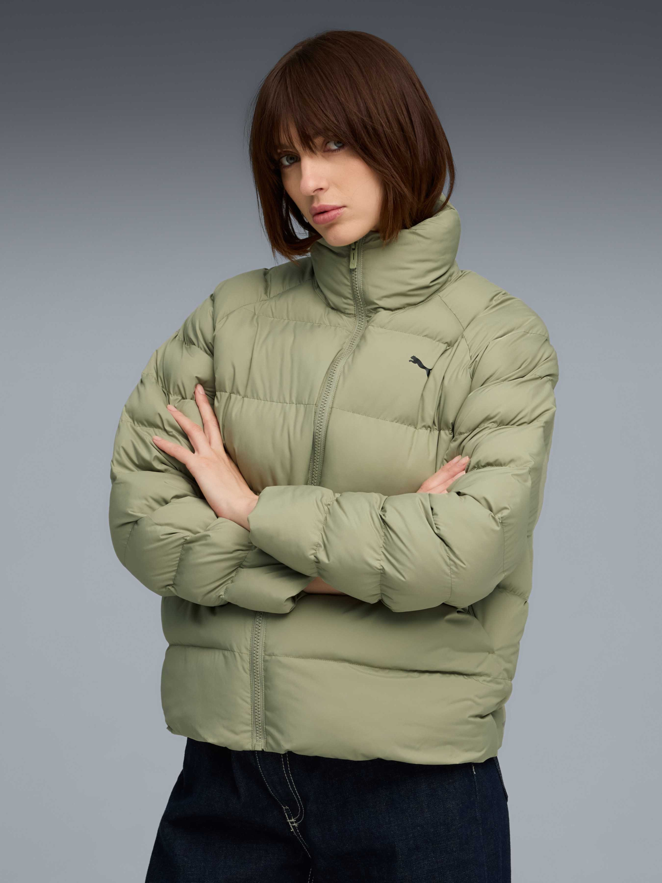 Демисезонная куртка PUMA Mono Jacket модель 688387 Фото