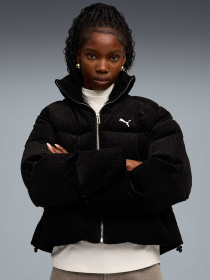 Демисезонная куртка PUMA Corduroy Puffer Jacket модель 632171 Фото