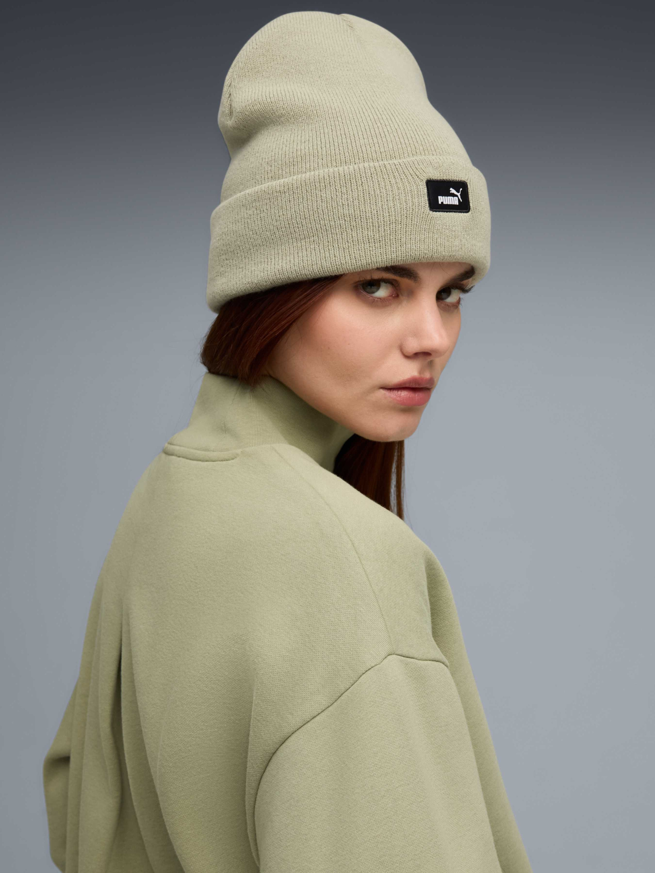 Шапка PUMA Ess Mid Crown Beanie модель 026400 Фото