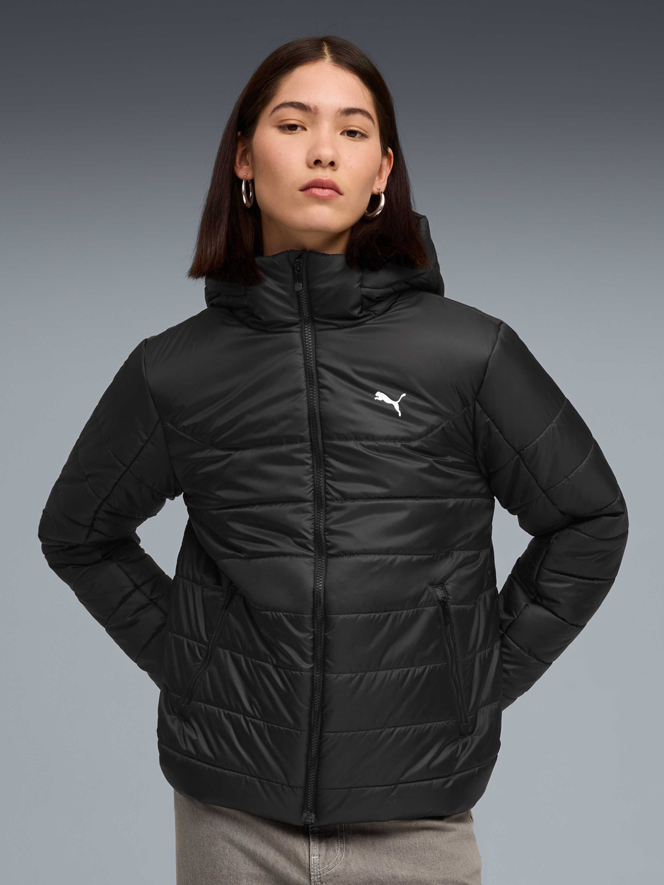 Демісезонна куртка PUMA Ess Hooded Padded Jacket модель 685231 Фото