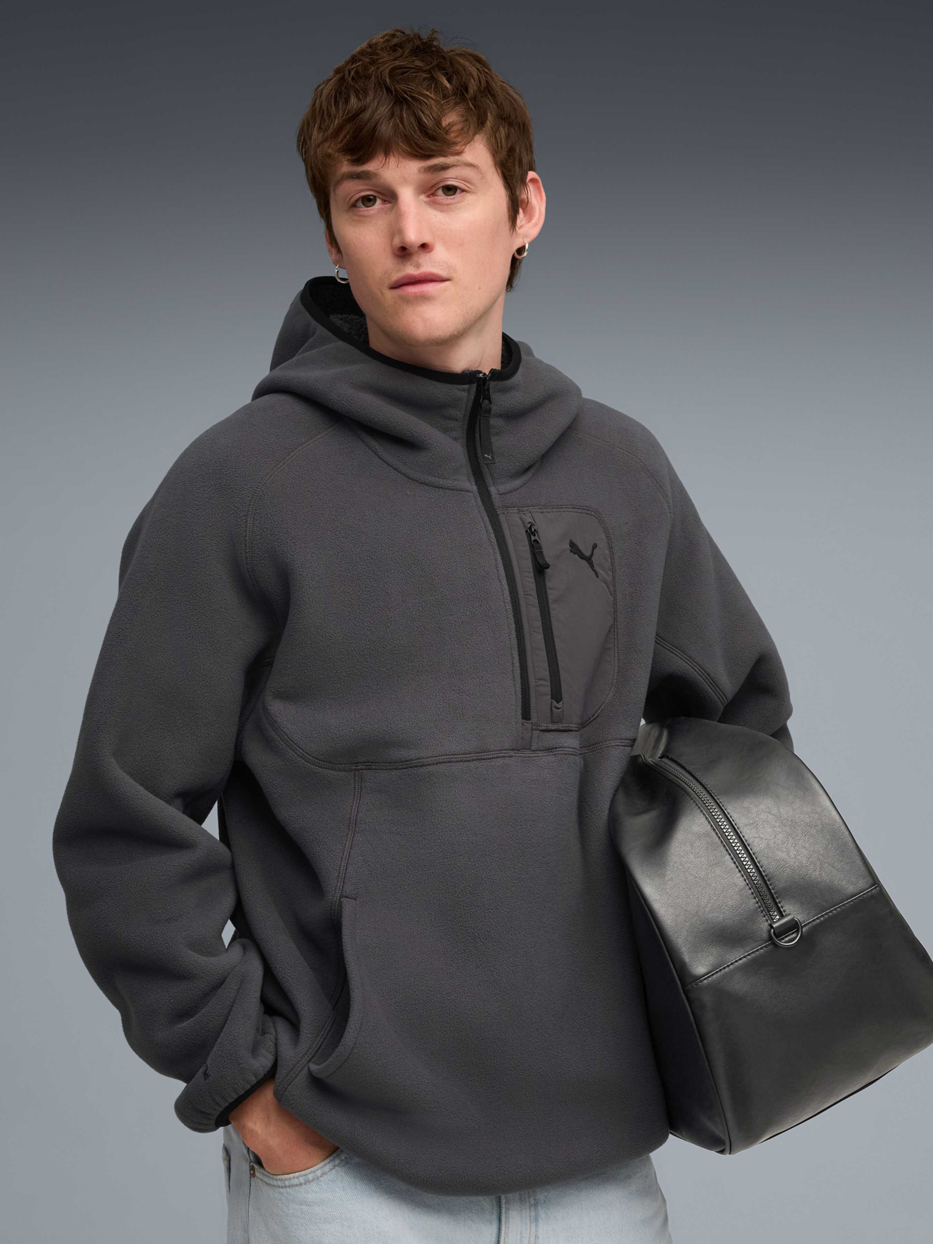 Худі PUMA Tech Half Zip Hoodie модель 688224 Фото