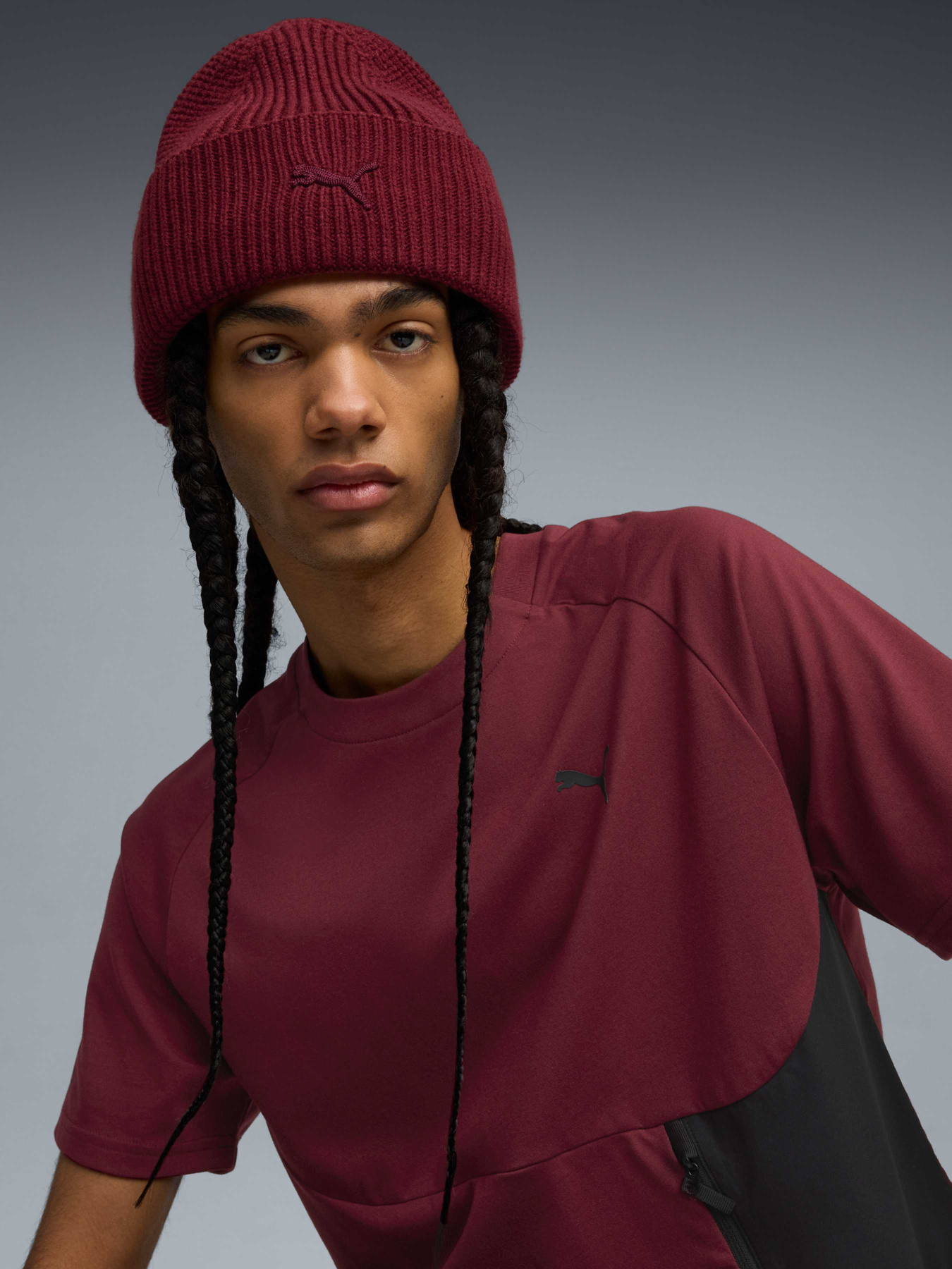 Шапка PUMA Wardrobe Ess Midcrown Beanie модель 026408 Фото