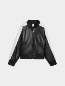 Бомбер PUMA T7 Pleather Bomber модель 633479 Фото