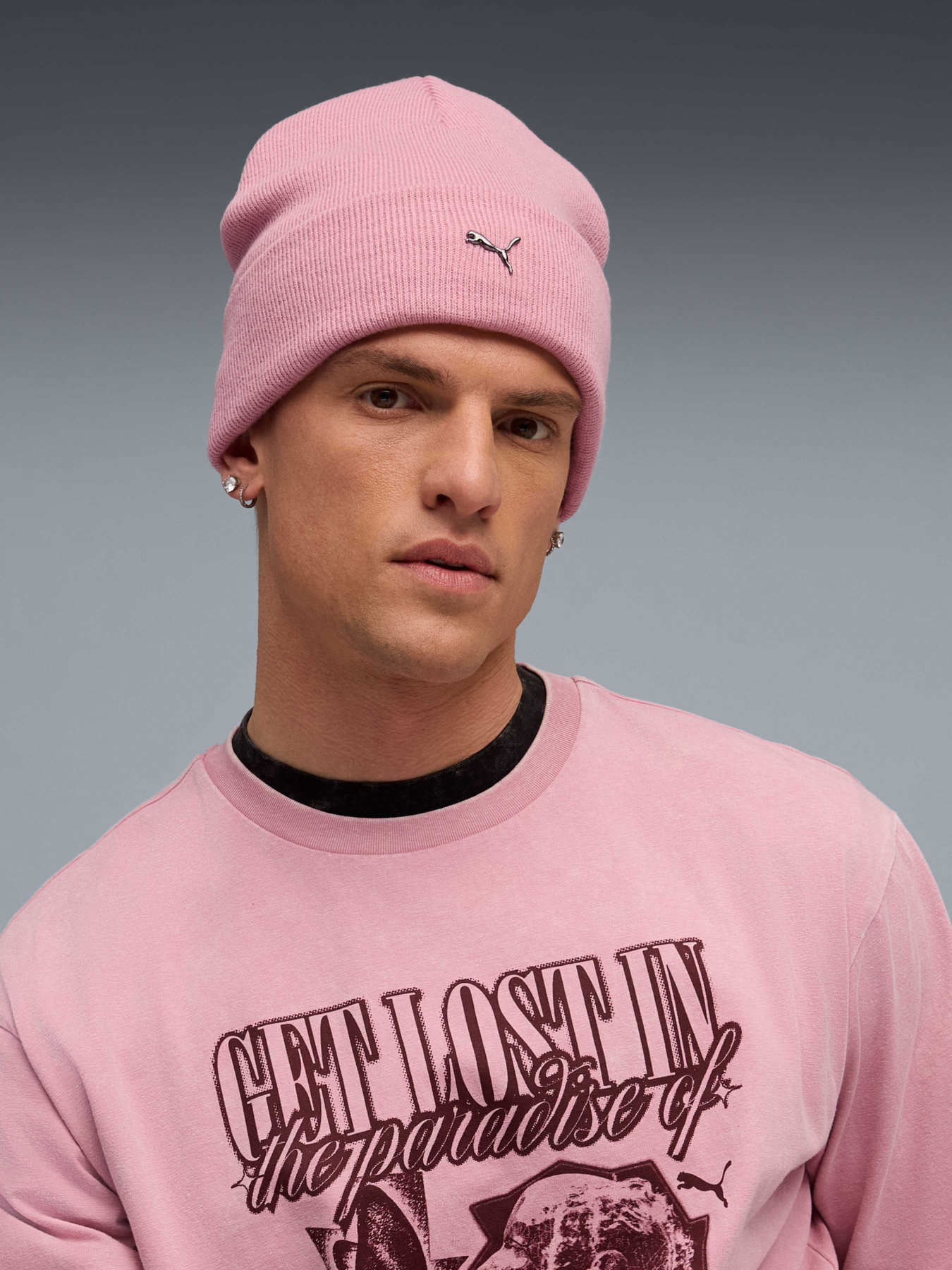 Шапка PUMA Metalcat Highcrownbeanie модель 026404 Фото