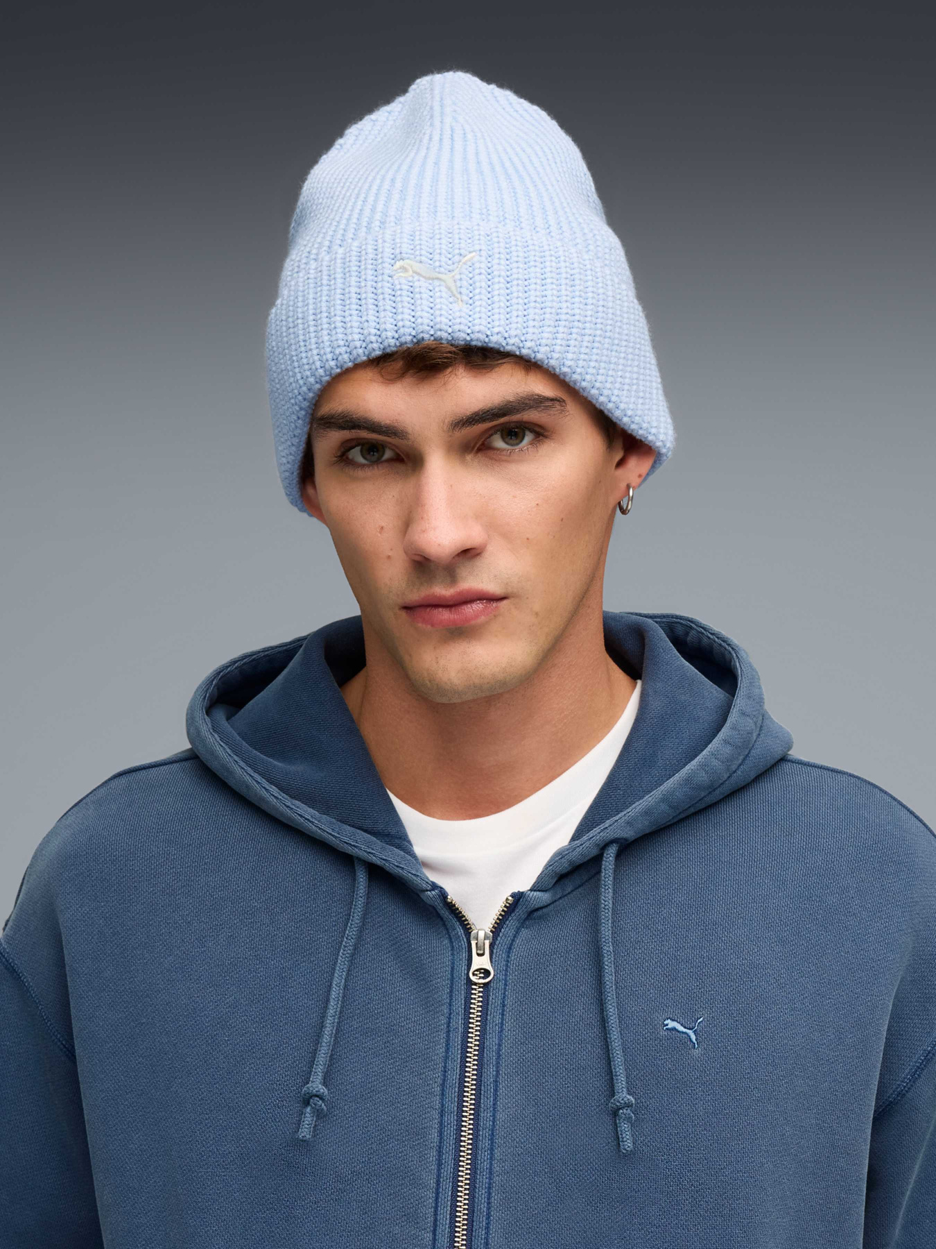 Шапка PUMA Premium Ess Highcrown Beanie модель 026407 Фото