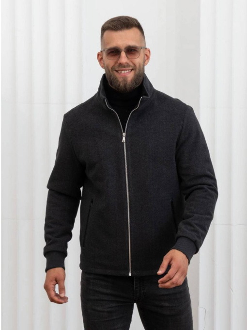 Пальто з утеплювачем D&V couture Модель 115-DVL-DEEPGR Фото