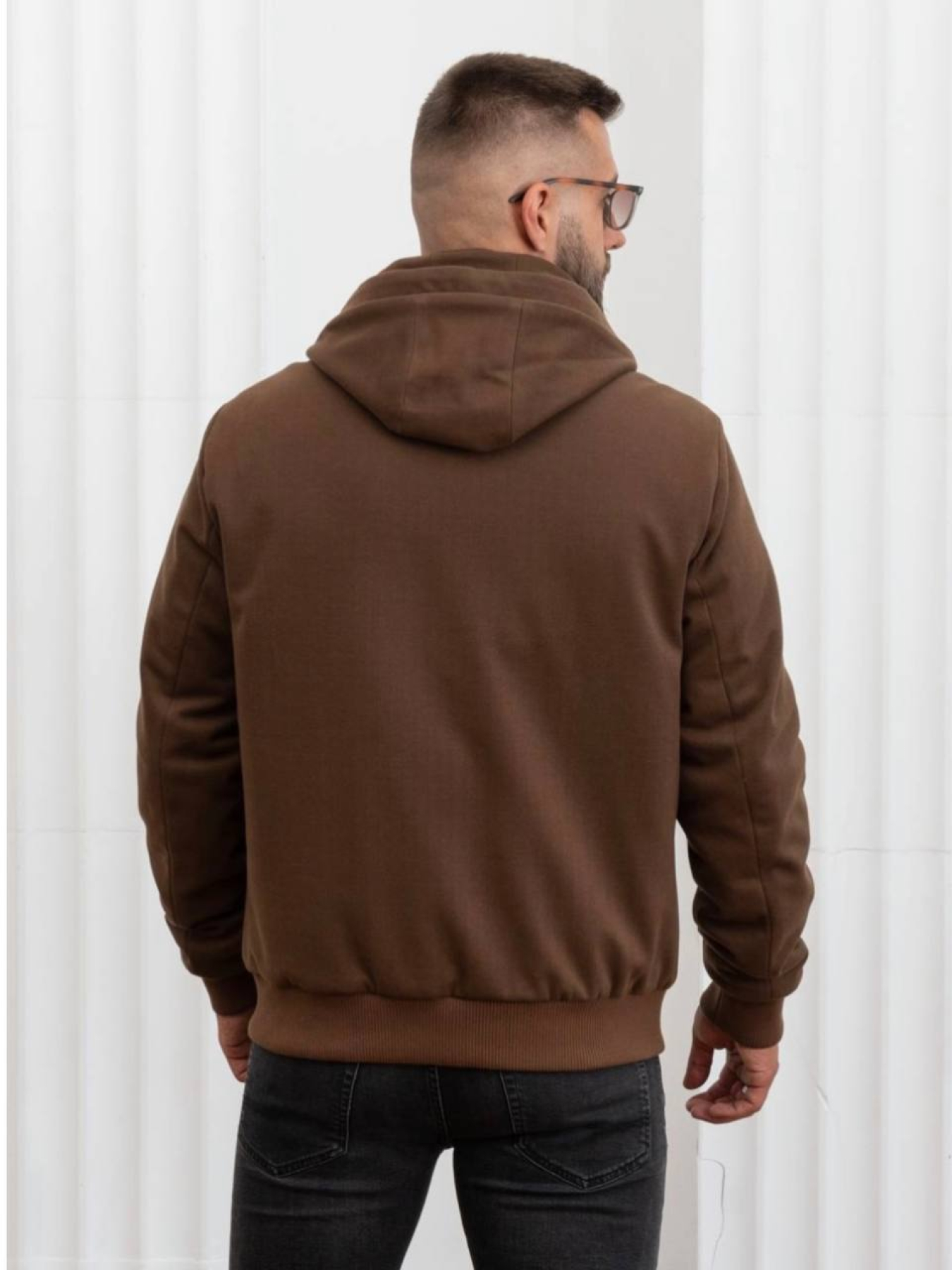 Зимняя куртка D&V couture модель 116-DVL-BR Фото