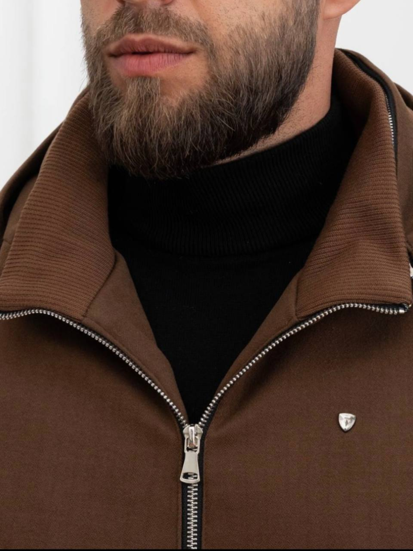 Зимняя куртка D&V couture модель 116-DVL-BR Фото