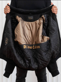 Зимняя куртка D&V couture модель 116-DVL-BLCK Фото