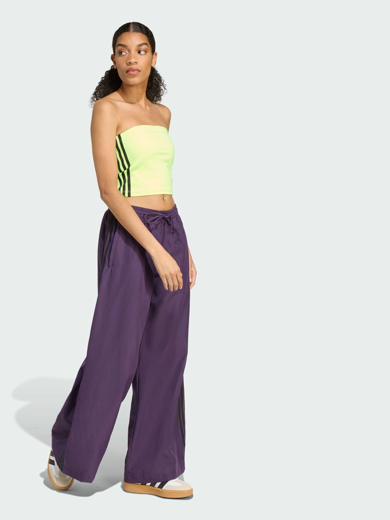 Штани палаццо Adidas Adicolor модель JV7494 Фото