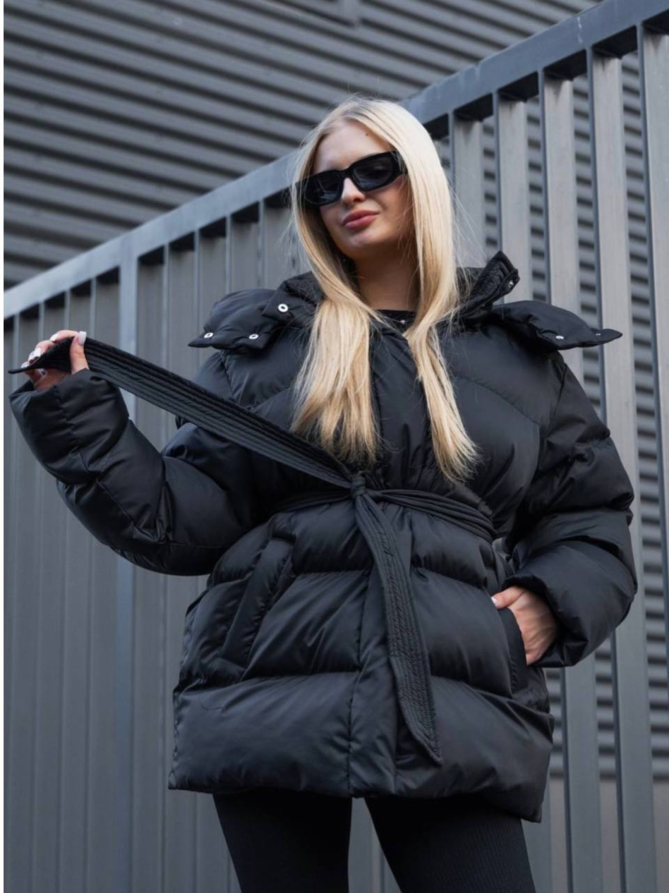 Пуховик Tian модель Samanta-T-BLCK Фото