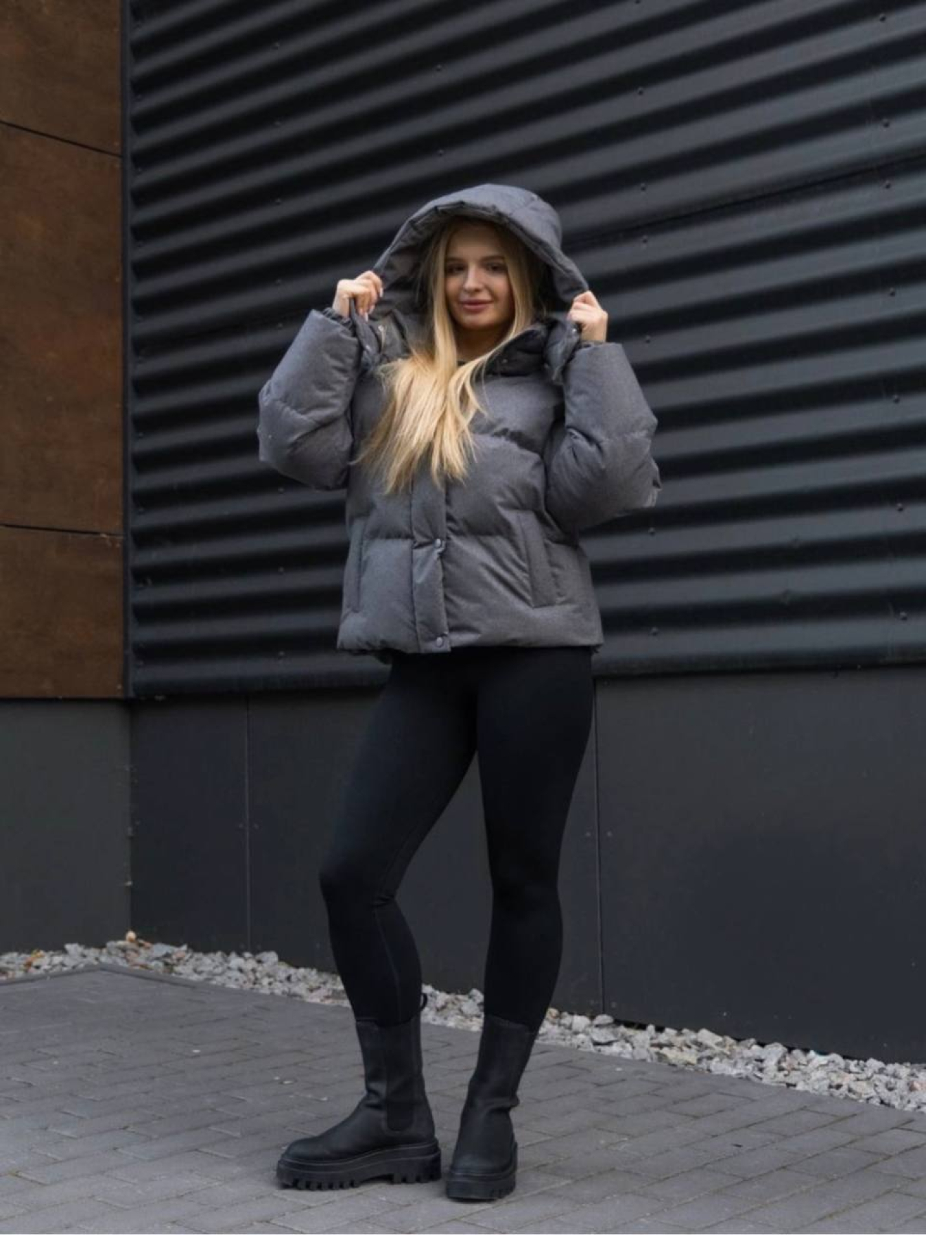 Пуховик Tian модель Stacy-T-GR Фото