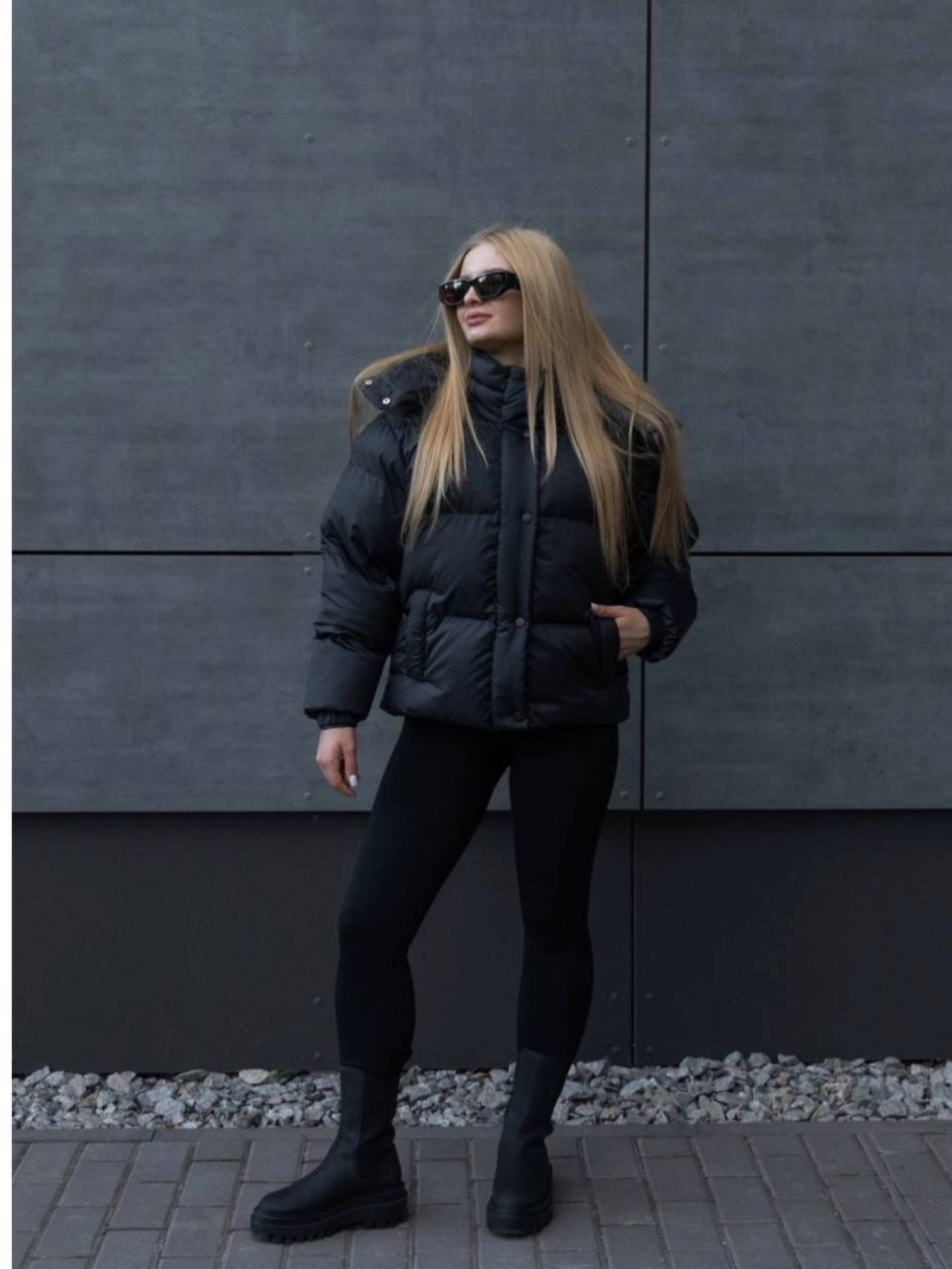 Пуховик Tian модель Stacy-T-BLCK Фото