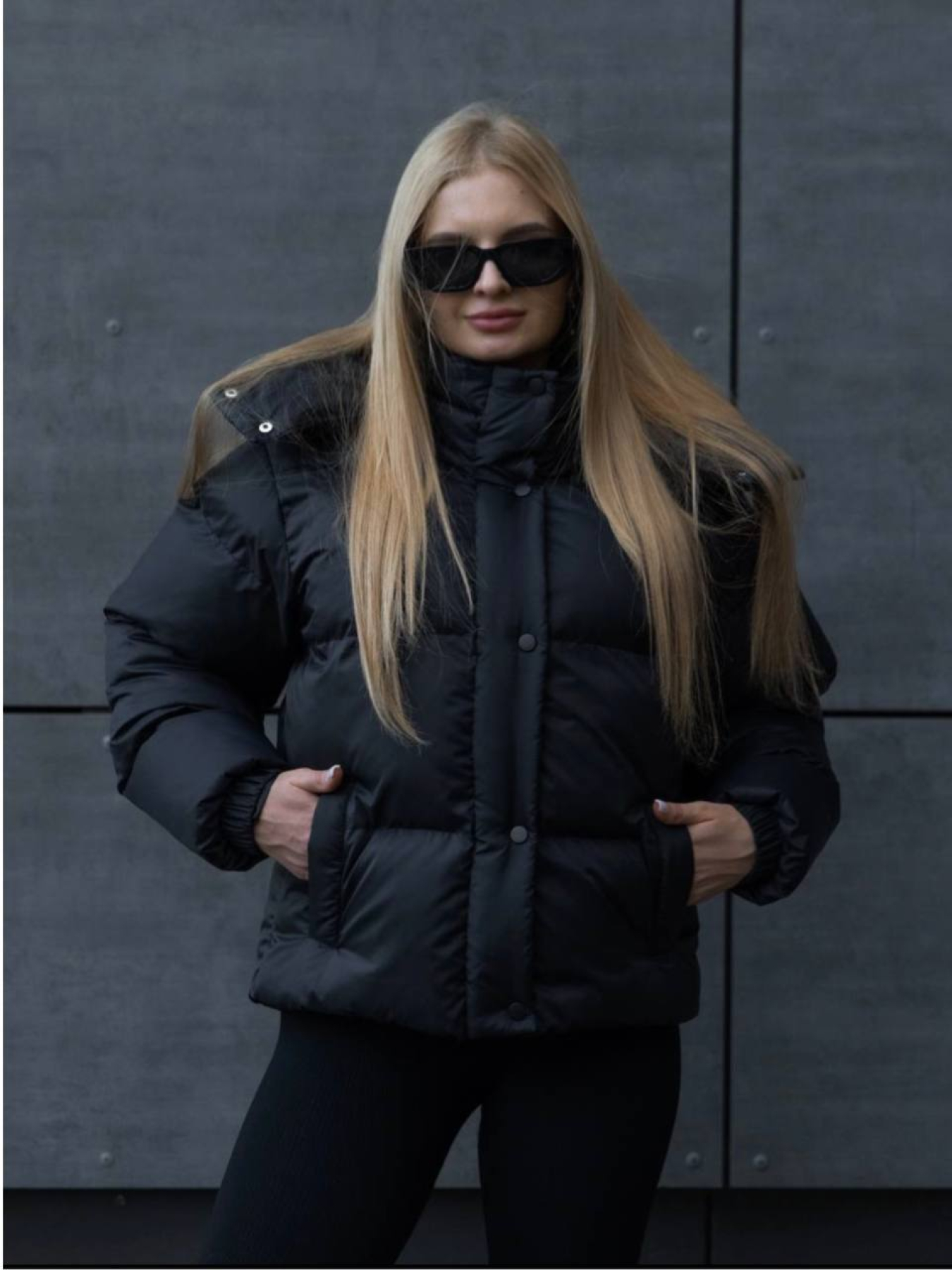 Пуховик Tian модель Stacy-T-BLCK Фото