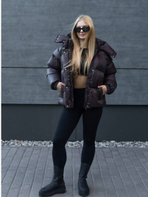 Пуховик Tian модель Stacy-T-BR Фото