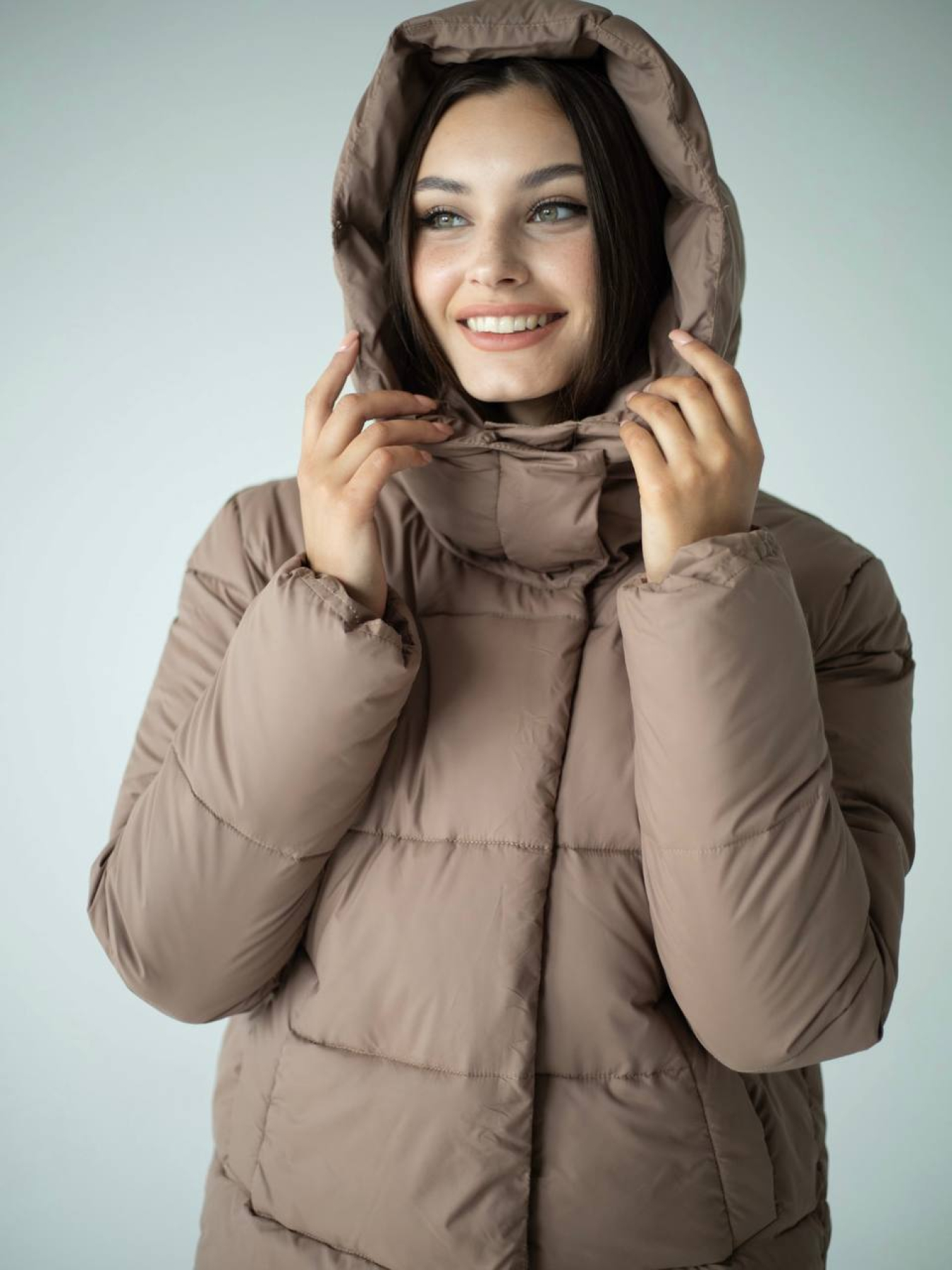 Пуховик UVENTUM модель Lika-KL-MOCHA Фото