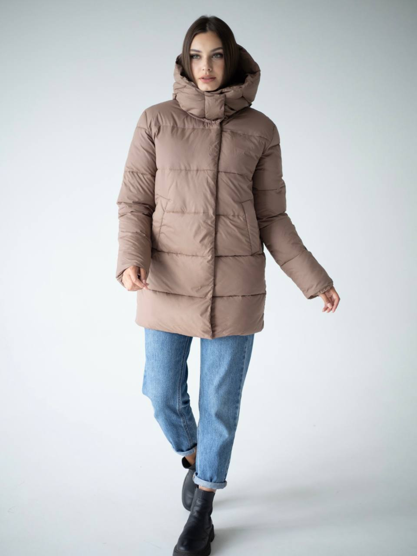 Пуховик UVENTUM модель Lika-KL-MOCHA Фото