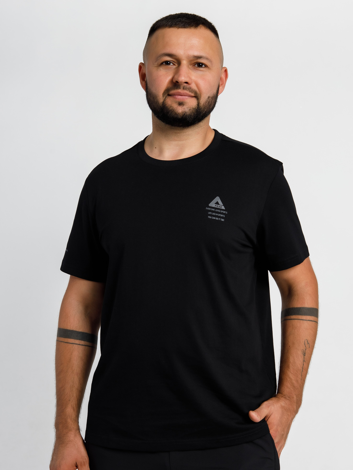 Футболка Peak модель F6242041-BLA Фото