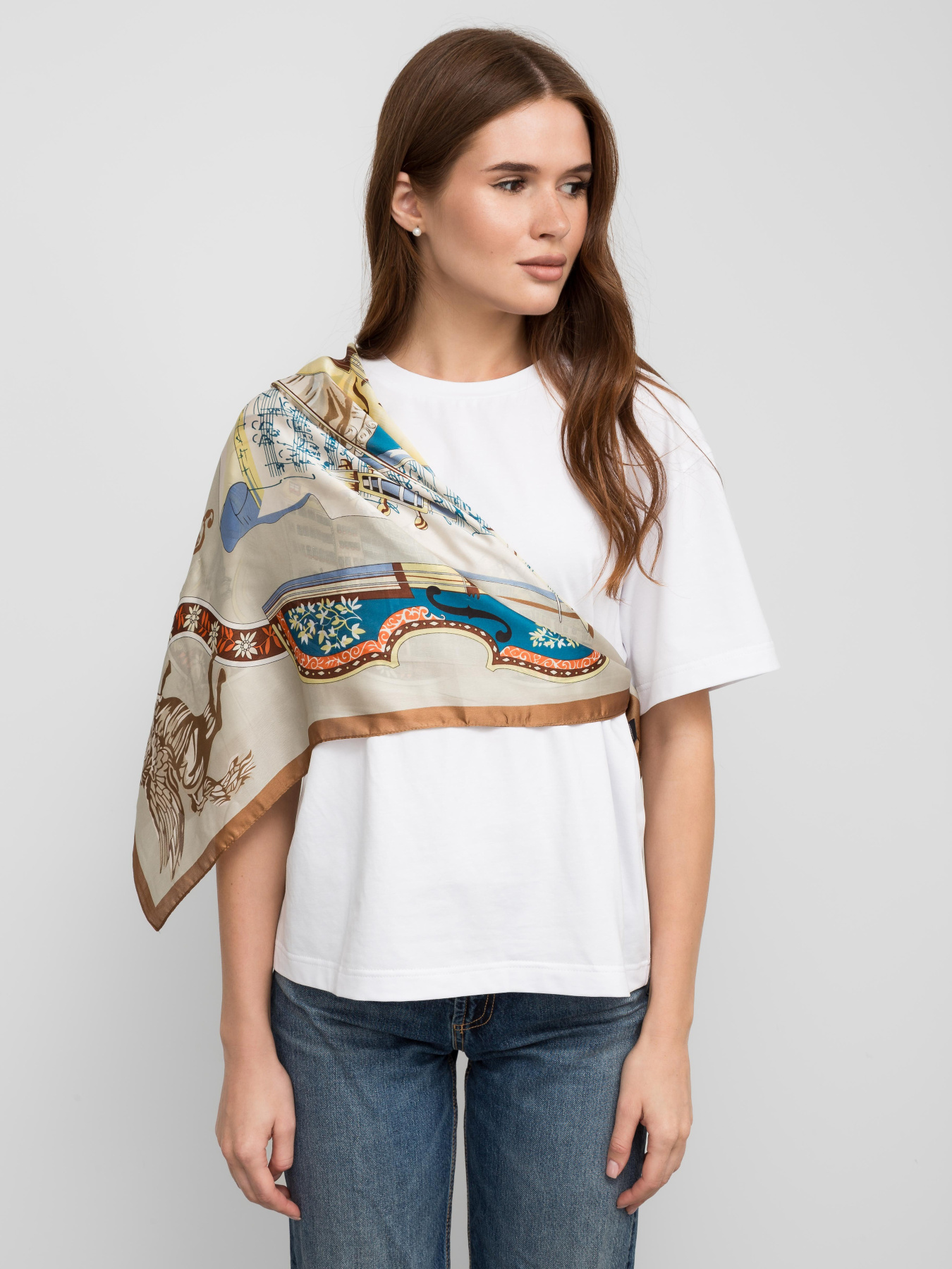 Платок Famo модель APL-254386_03 Фото