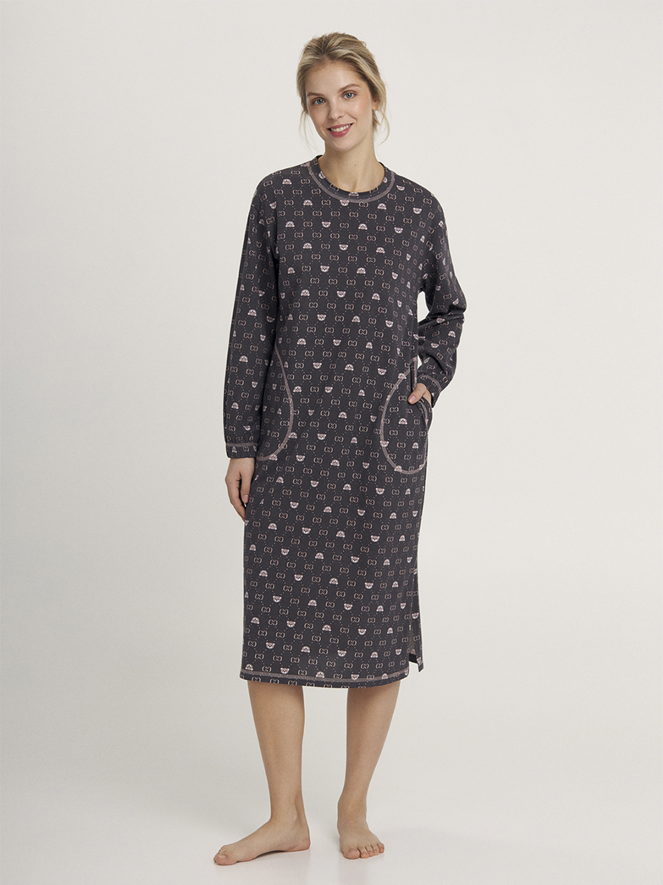 Нічна сорочка Ellen модель LDF121-47-01 Фото