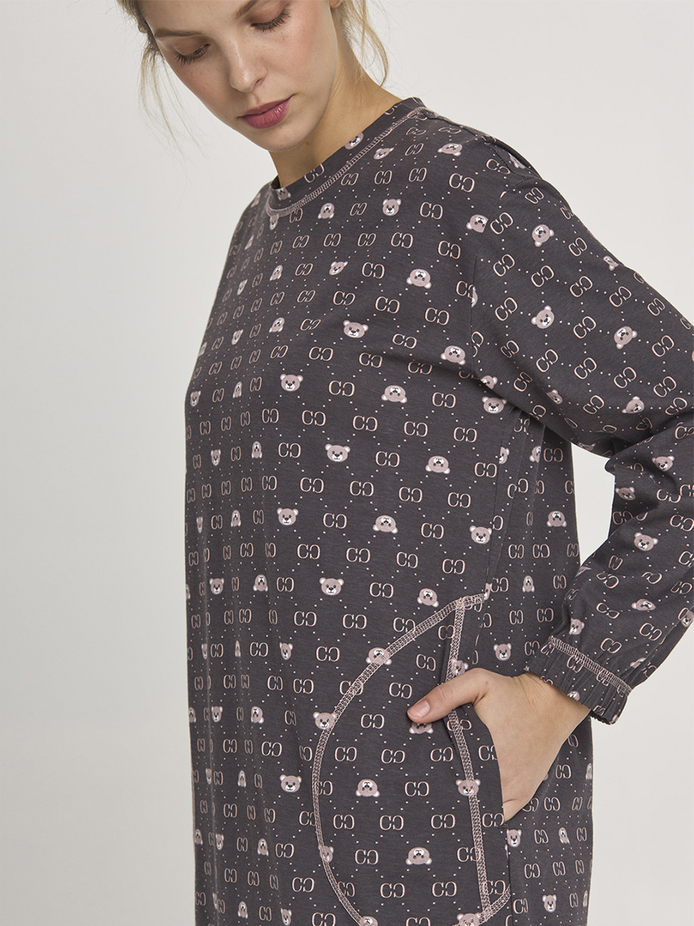 Нічна сорочка Ellen модель LDF121-47-01 Фото